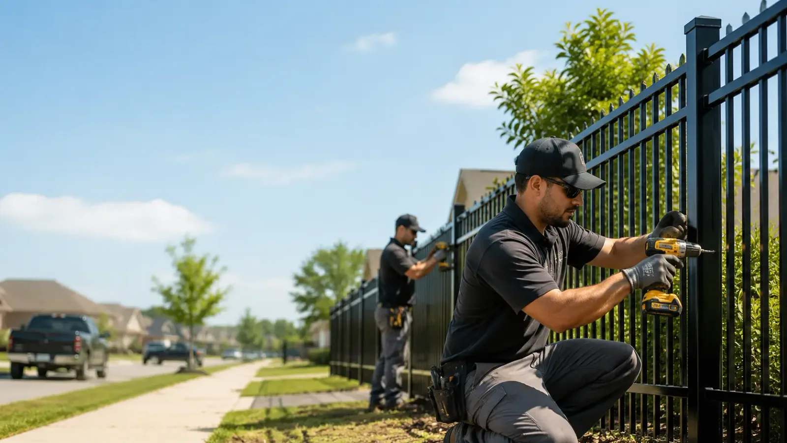 Metal Fence Installation in Wellman, IA
